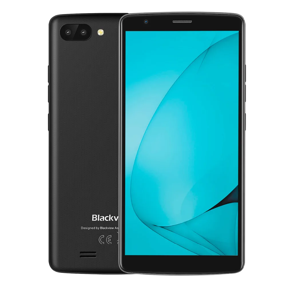 Оригинал Blackview A20 смартфон 5 дюйма 18:9 полный экран Android Go сотовые телефоны двойной