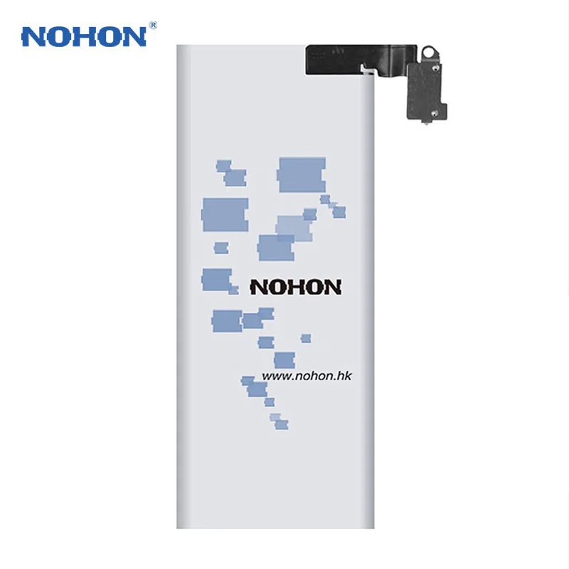 Оригинальный аккумулятор NOHON для iPhone 4 4S 5 5S 5C 6 реальная Высокая емкость
