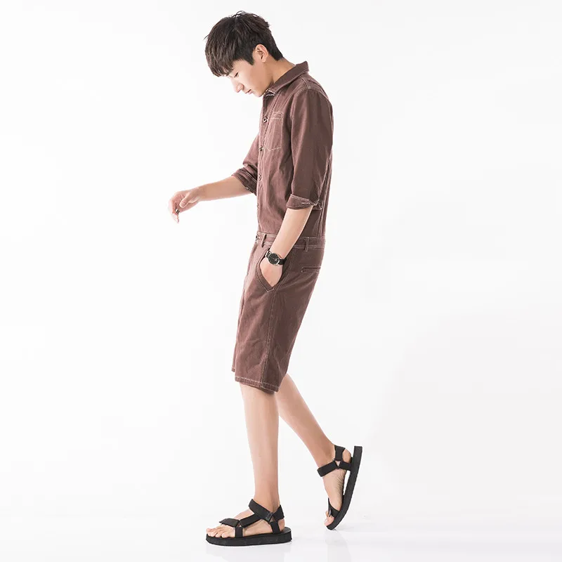 Новинка 2017 мужской джинсовый комбинезон мужские повседневные джинсовые