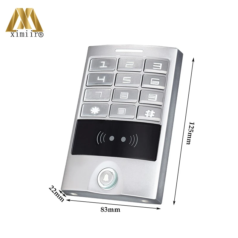 

Metal waterproof IP65 EM card access control lock M09B standalone access control without software