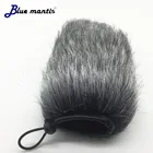 Синий Mantis Dead Cat для эротических игр MIC GO муфта лобовое стекло Крышка для RODE VideoMic Go Takstar SGC-598 MIC-01 ветрового стекла