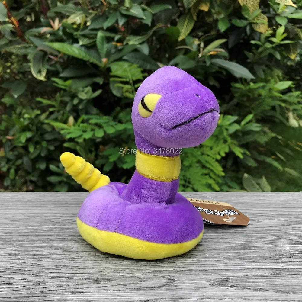Прекрасный Ekans 5," плюшевый Або мультфильм игра мягкая игрушка мягкая кукла