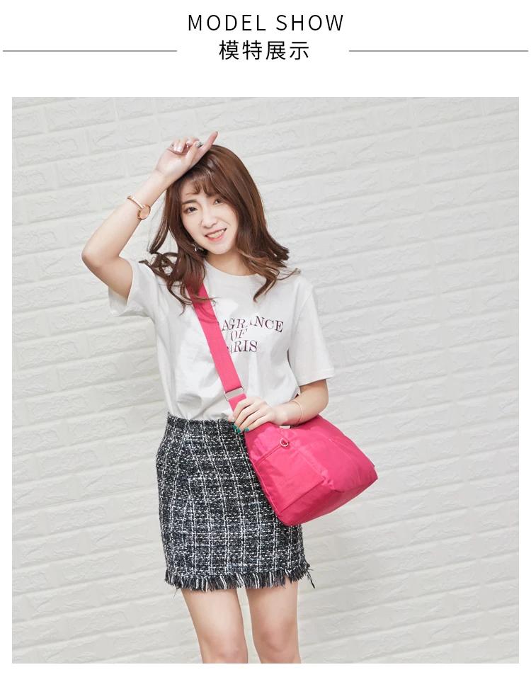 High quality Nylon bag Women Messenger Bags Women Bag Waterproof Nylon Ladies Shoulder Crossbody Bags sac a main bolsa feminina