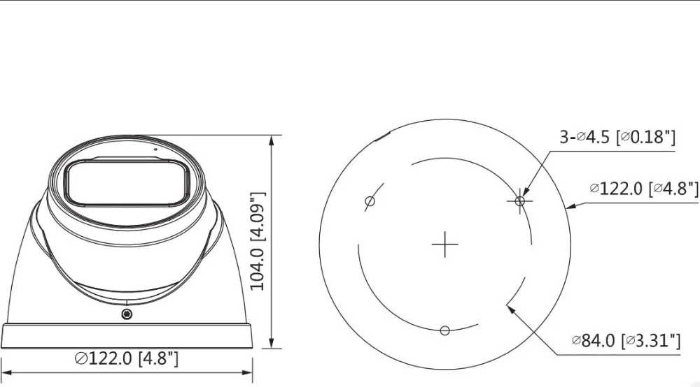Dahua IP камера 6MP IPC-HDW5631R-ZE безопасности WDR IR Eyeball сетевая с ePOE | Безопасность и защита