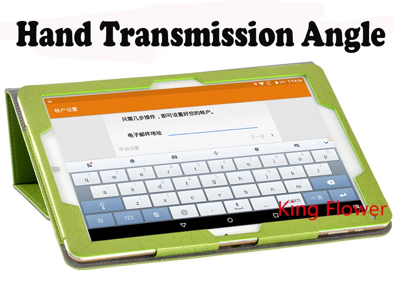 Чехол накладка из искусственной кожи с цветочным принтом для Chuwi Hi12 12 дюймов 3