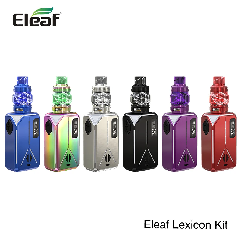 Новое поступление! Оригинальный Eleaf Lexicon с ELLO Duro kit 6 5 мл электронная сигарета мод