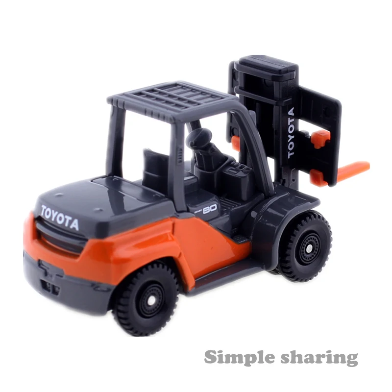 Takara Tomy Tomica No.111 TOYOTA L &amp F GENEO модель вилочного погрузчика 1:62 литый под давлением