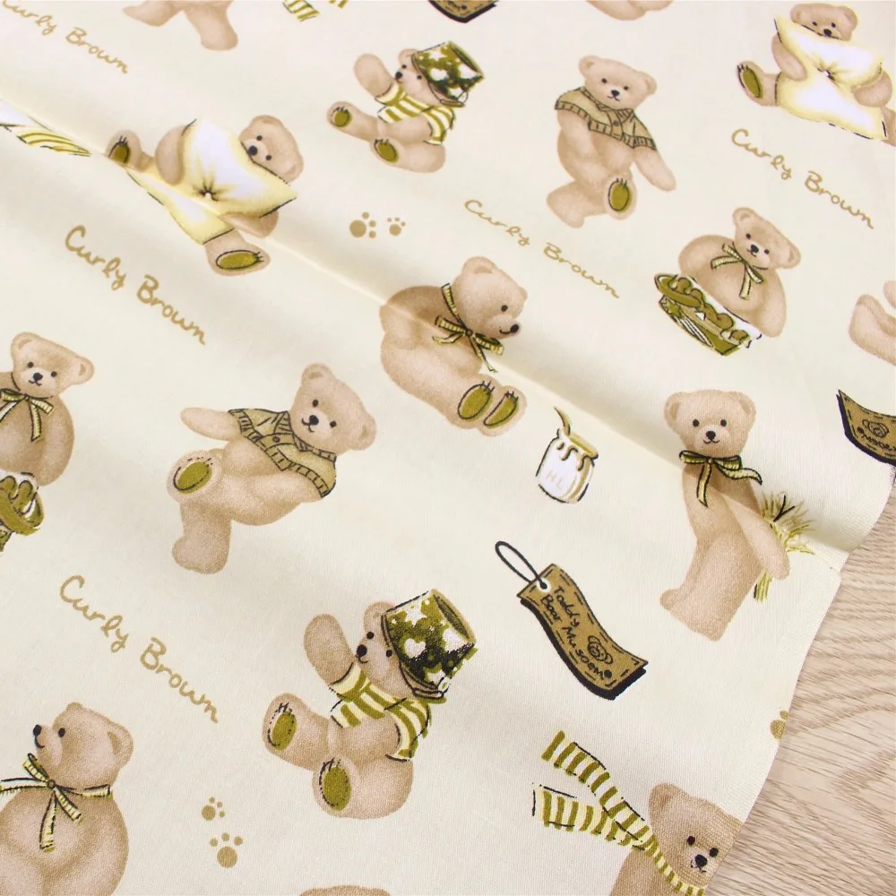 Хлопковая ткань с мультяшным рисунком ширина 1 6 м аксессуары для одежды сделай