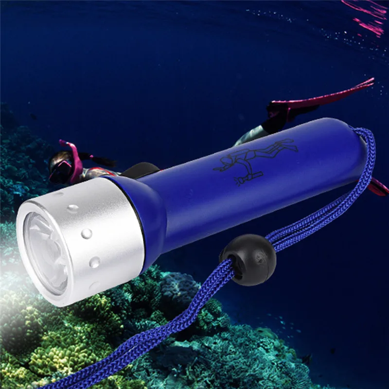 Подводный 1200LM CREE XM L T6 светодиодный фонарик для дайвинга водонепроницаемый