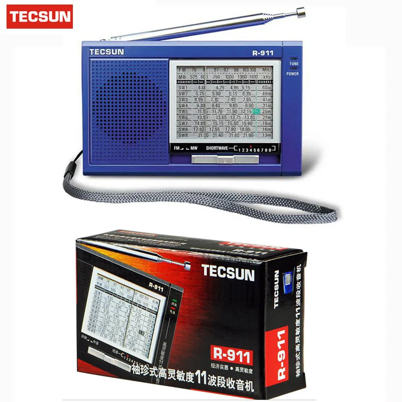 Радиоприемник Tecsun мультидиапазонный радиоприемник с высокой чувствительностью