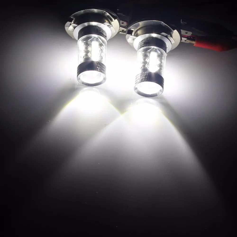 ANGRONG 2x H15 лампа светодиодный 80 Вт Foglight дневного света DRL Для VW Кадди-кар транспортер(CA210x2