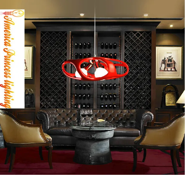 

The modern hotel restaurant bar and creative clothing personality stairs resin chandeliers, material resin, AC110-240V
