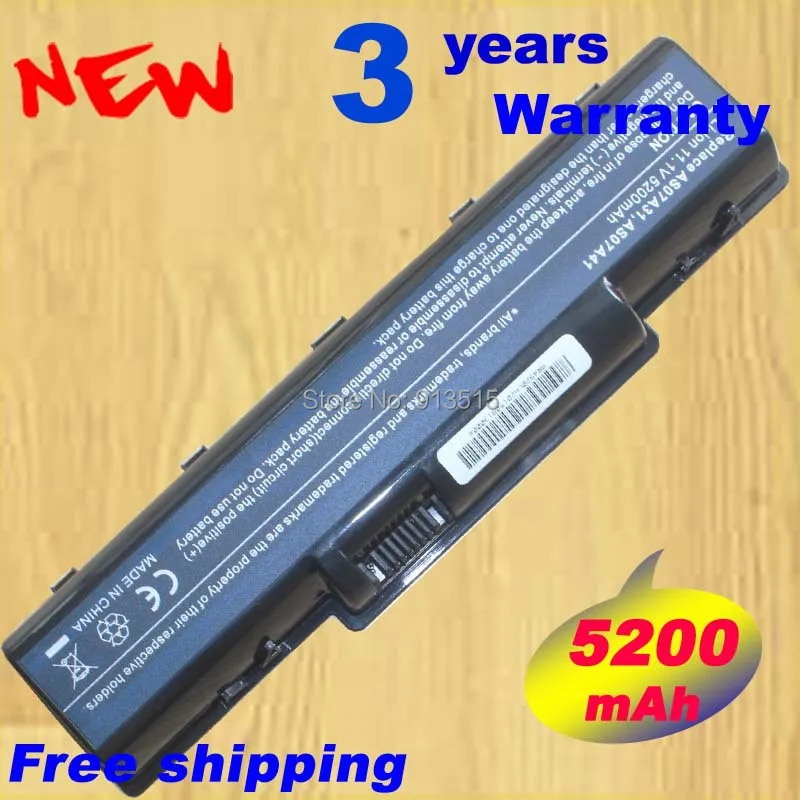 Аккумулятор для ноутбука AS07A41 AS07A31 AS07A51 acer aspire 5740g 5738 5738z 5738g 5738zg 5735z 5737z 5740dg 7715z
