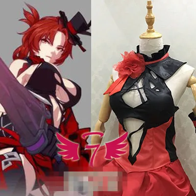 Косплей Himeko Honkai Impact 3 й Костюм Хэллоуин косплей на заказ|Игровые костюмы| |