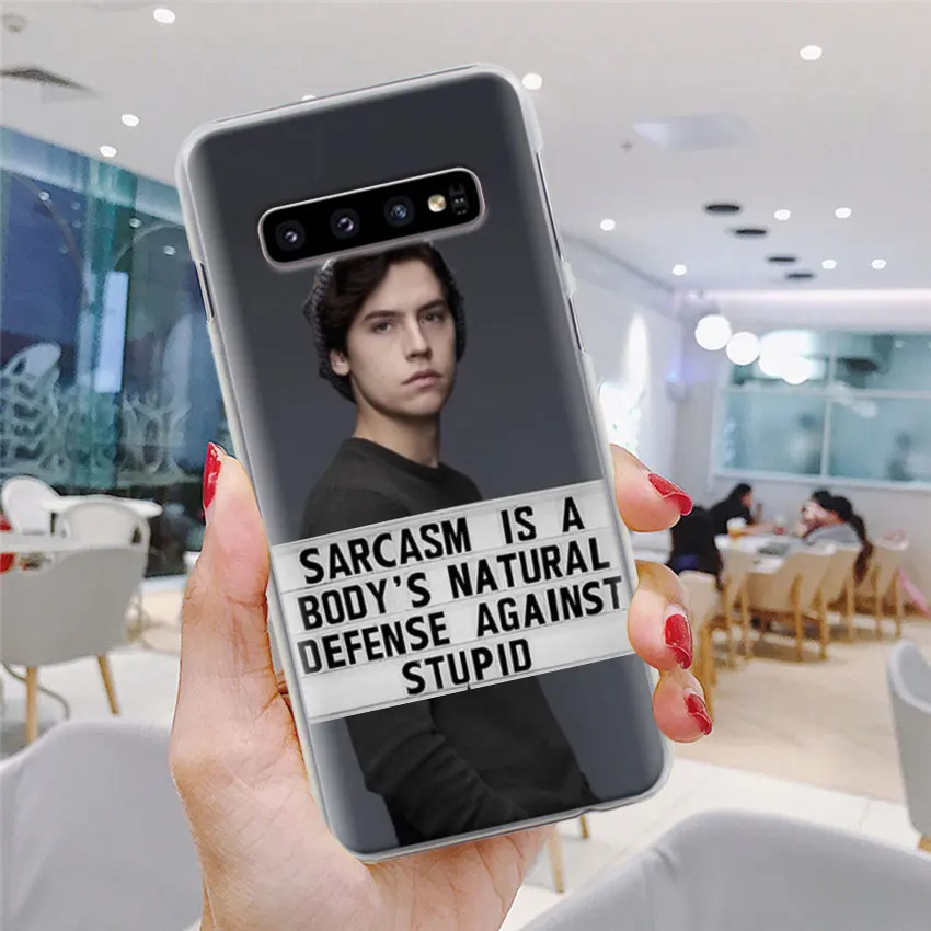 Ривердейл Тупоголовым Джонс чехол для телефона для samsung Galaxy S10e S10 плюс S7 S8 S9 Plus Note 8 9 M10 M20 M30 жесткий чехол Coque