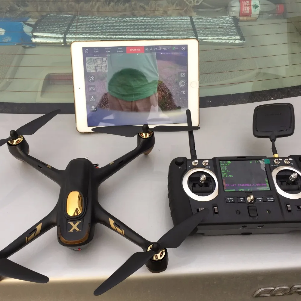 Hubsan X4 AIR H501A+ H906A передатчик с HT500 реле wifi FPV Бесщеточный Радиоуправляемый квадрокоптер с камерой 1080P Дрон RTF