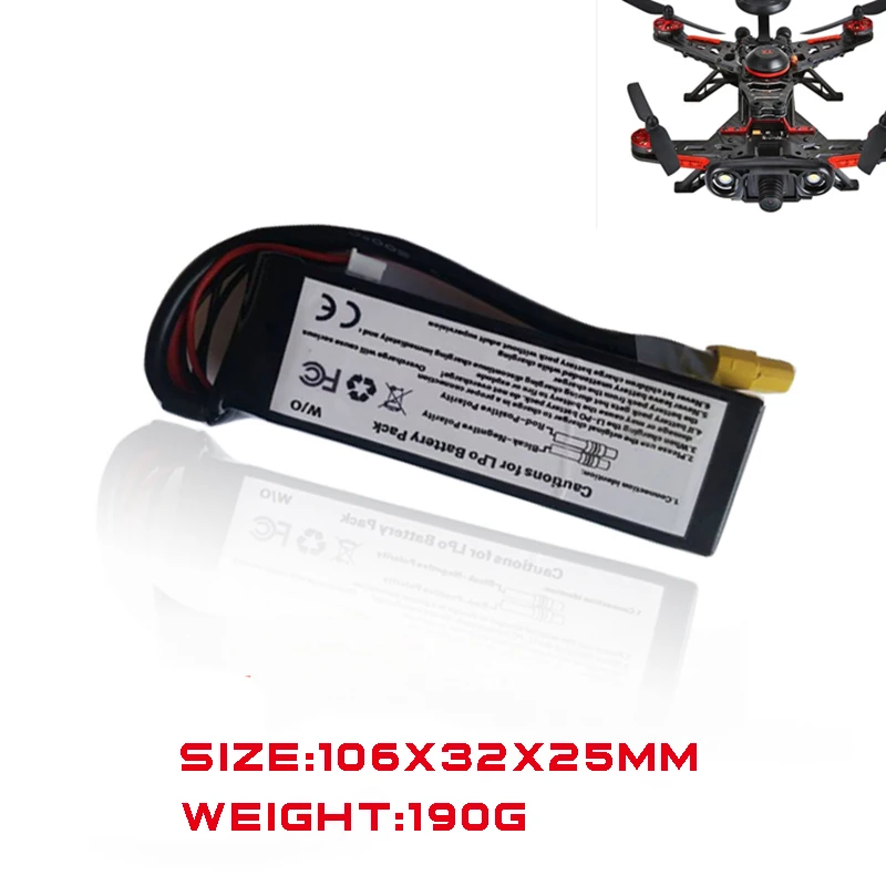 Walkera Runner 250 Pro RC Drone запасные части 11 1 В 2200 мАч (3S) литий-полимерный аккумулятор