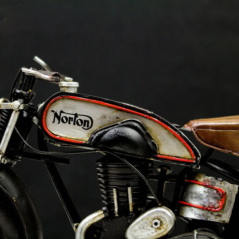 Классные! Железный мотоцикл norton motorcycle украшения L30.5CM* W10.5CM* H13.5CM украшения офисных столов