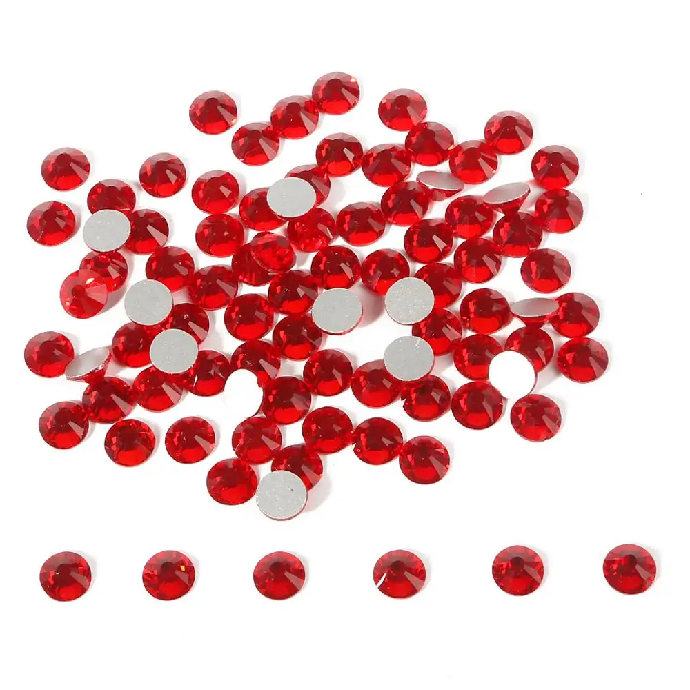 Стразы из хрустального стекла SS6 с плоской задней поверхностью стразы горячей