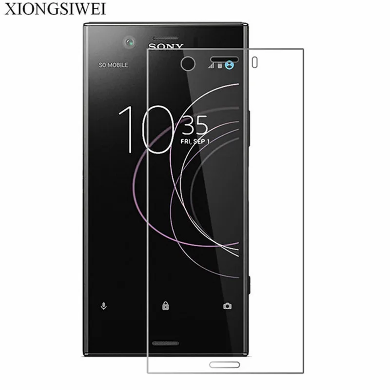 Закаленное стекло для Sony Xperia XZ1 9 H премиун чехол с защитной пленкой экрана XZ 1