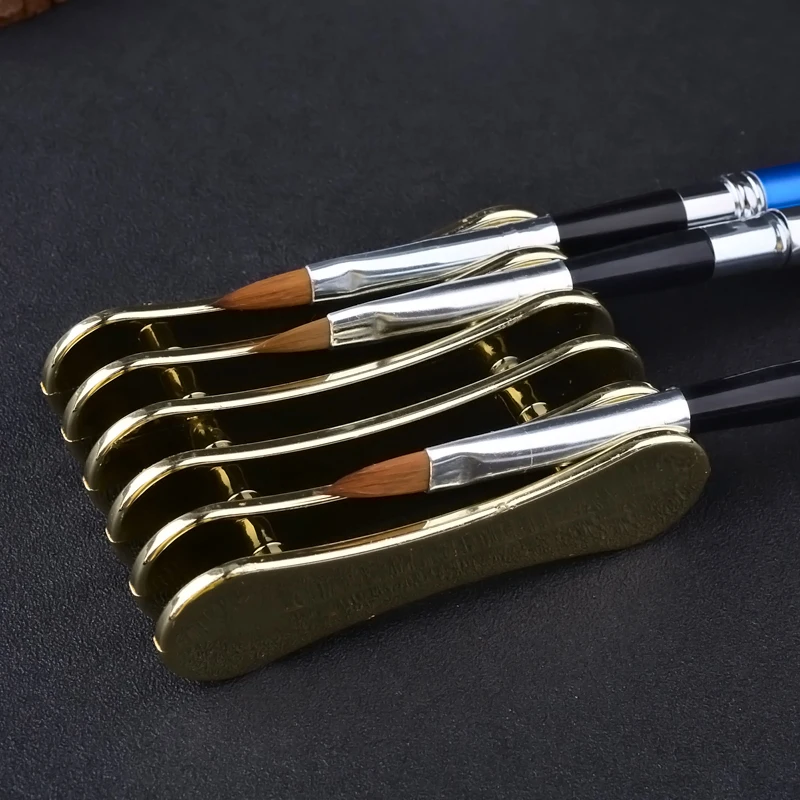 1 шт. держатель для кистей 5 ячеек|pen rest|nail art brush holdernail pen holder |