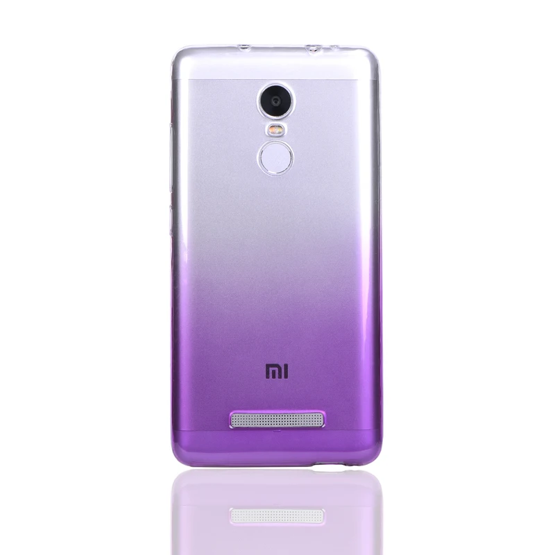 Цветные ТПУ чехлы SIJIE для Xiaomi Redmi NOTE 3 PRO SE специальное издание SE kate официальная глобальная версия Прозрачный чехол 152 мм - Цвет: Purple