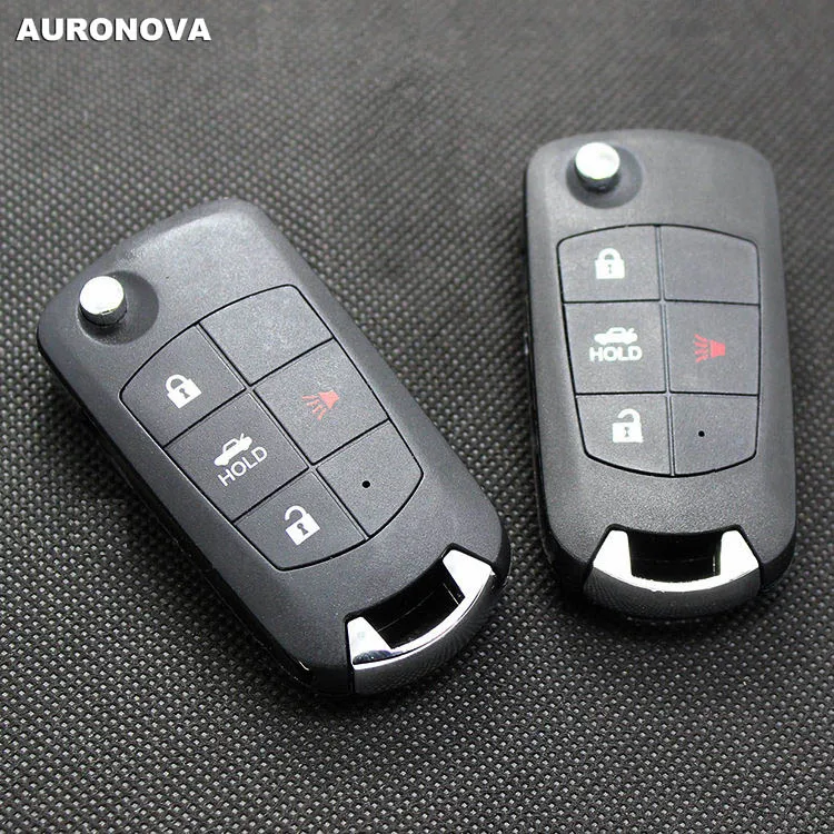 AURONOVA новый обновленный Складной Корпус ключа для Nissan Altima Versa Sentra Maxima 3 + 1