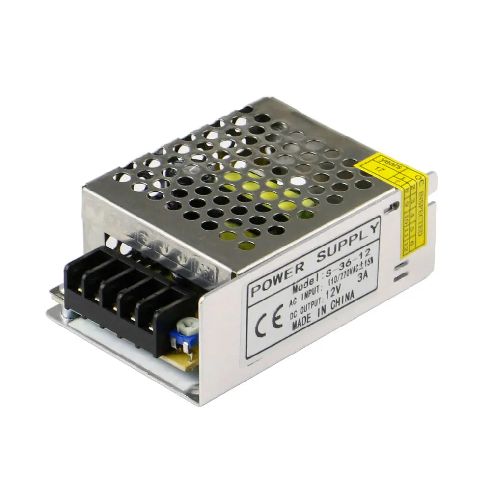 [DBF] 12V 10A/15A/20A/30A DC Универсальный Регулируемый импульсный источник питания 360W для CCTV, радио, компьютерного проекта, светодиодных лент
