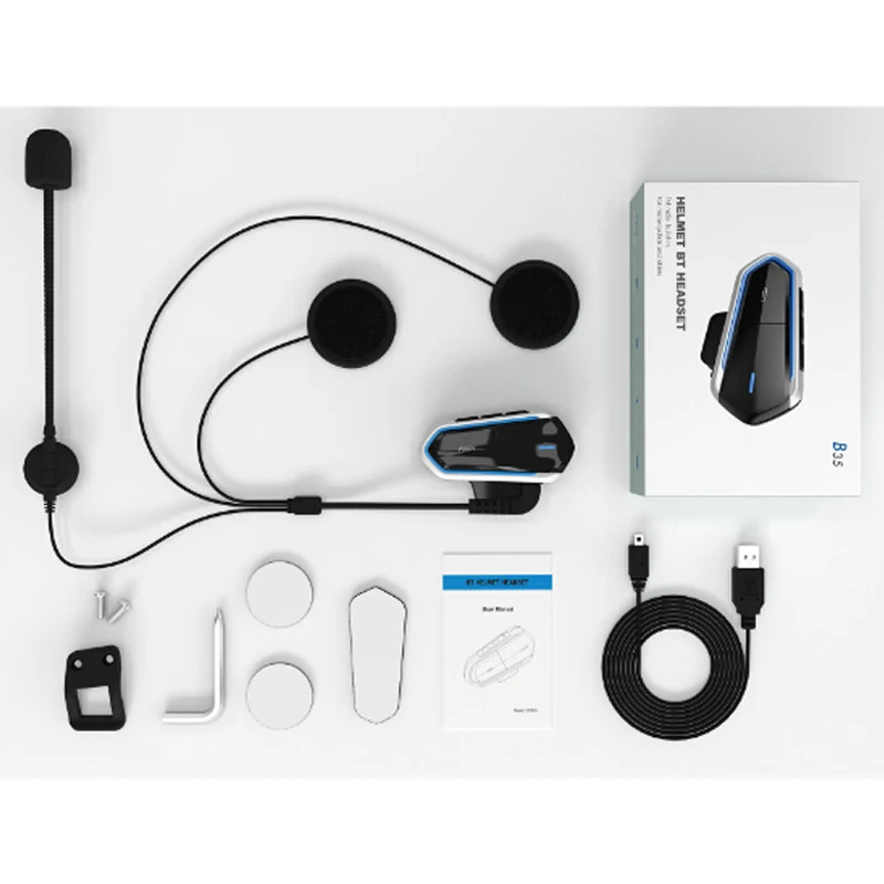 Беспроводные Bluetooth наушники мотоциклетный шлем гарнитуры для верховой езды