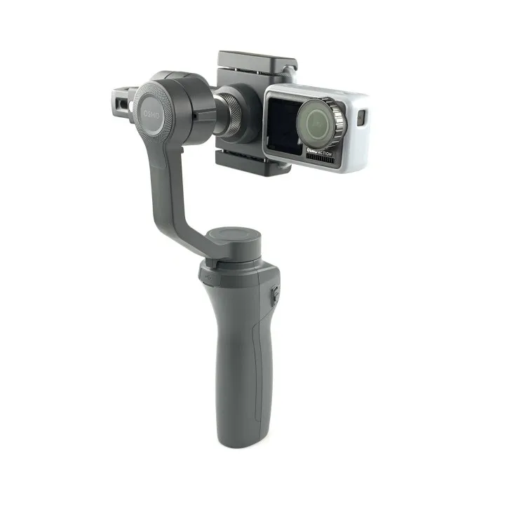 Разъем для спортивной камеры для DJI Osmo Action Osmo Mobile 1/2 Zhiyun Feiyu адаптер с зажимом и держателем
