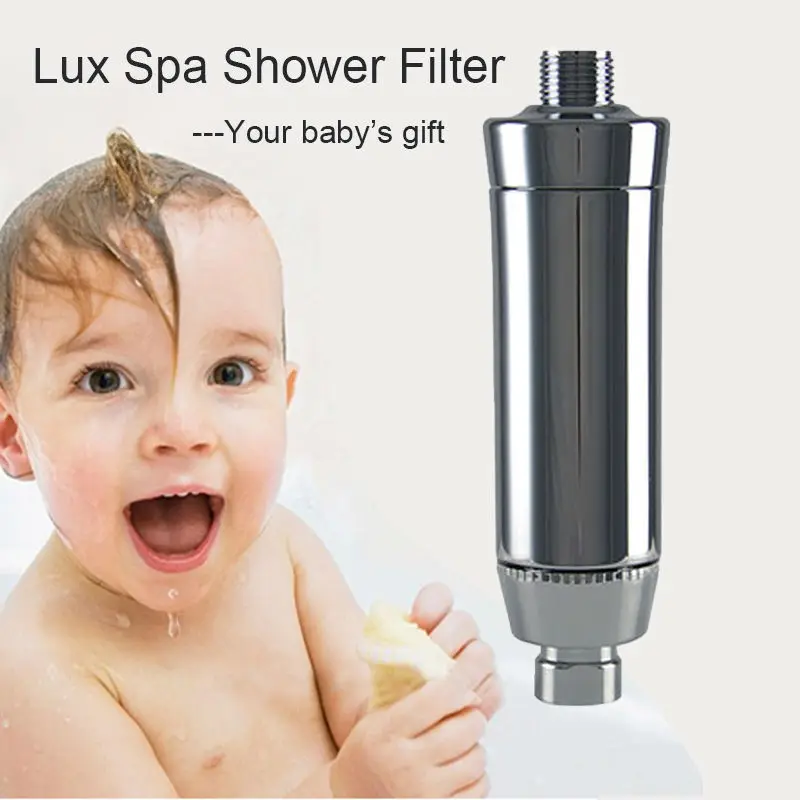 2 шт./лот Aqua высокое Выход Универсальный душевой фильтр очиститель со сменными 3