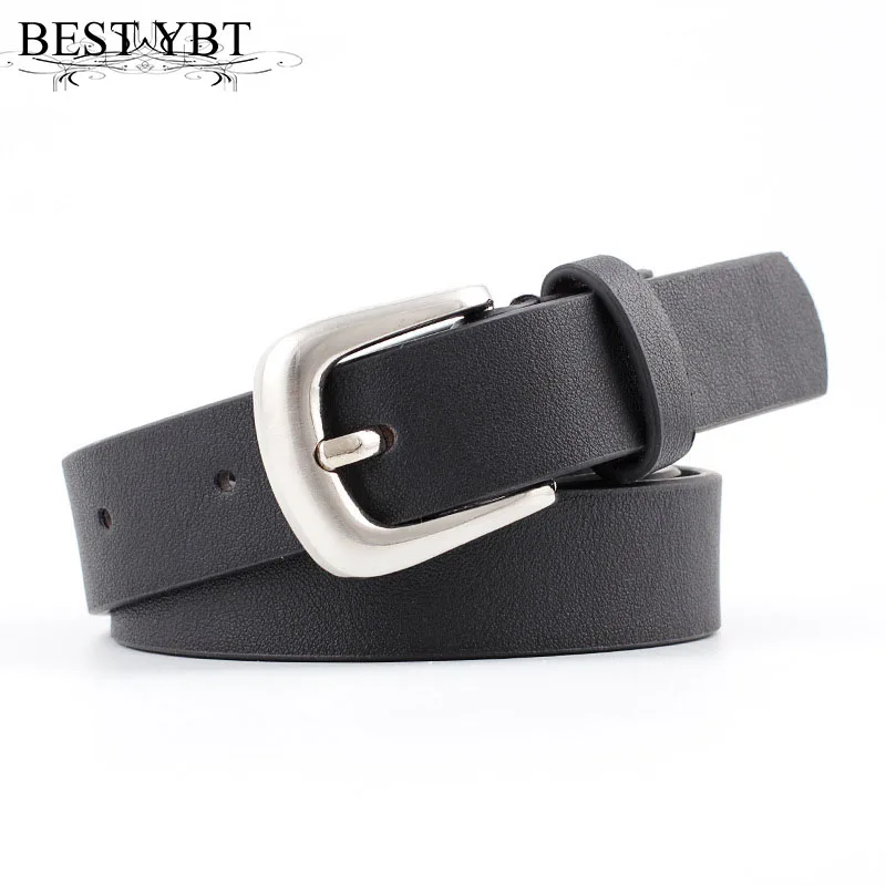 

Best YBT Women belt high quality Imitation leather Alloy pin buckle belt causal simple Women cowboy & dress decoration belt