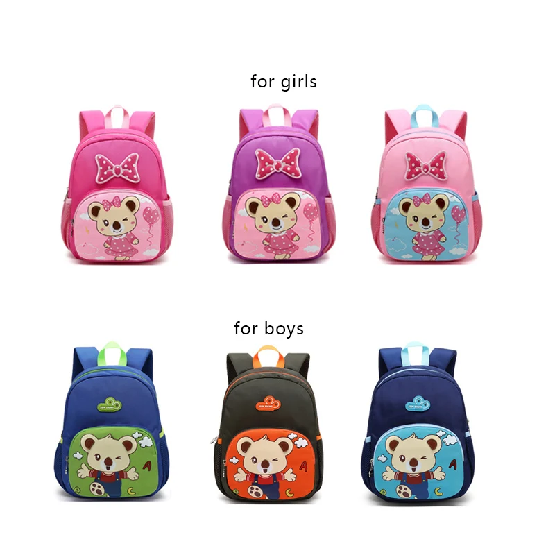 Kindergarten Baby Bags School Bag Child Backpack Waterproof Shoes Lovely Toddler Travel |