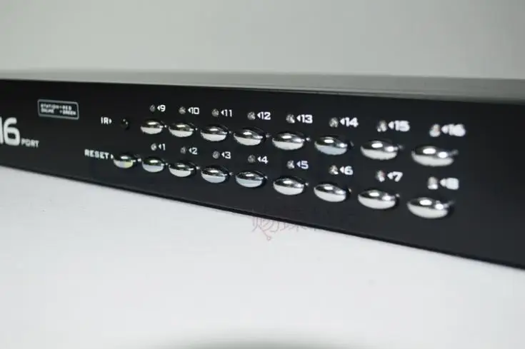 16 портов умный автоматический USB 2 0 KVM пульт дистанционного управления с VGA