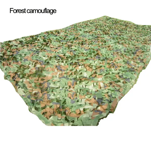 Forest camouflage Охота Отдых на природе 2 слоя камуфляжная сетка, 4 размера, S, M, L, Лесной камуфляж джунгли с защелкой в виде листа для военный автомобиль теневая чехол с вешалкой - Цвет: Forest camouflage