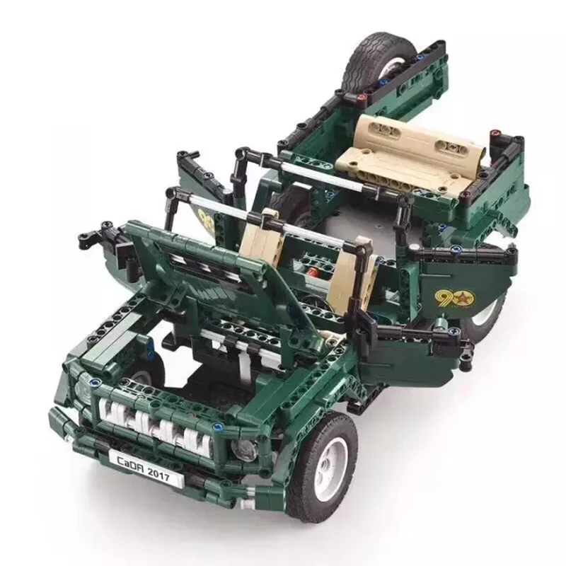 C51015 561 шт. военное оружие RC Джип Грузовик модель автомобиля строительные блоки