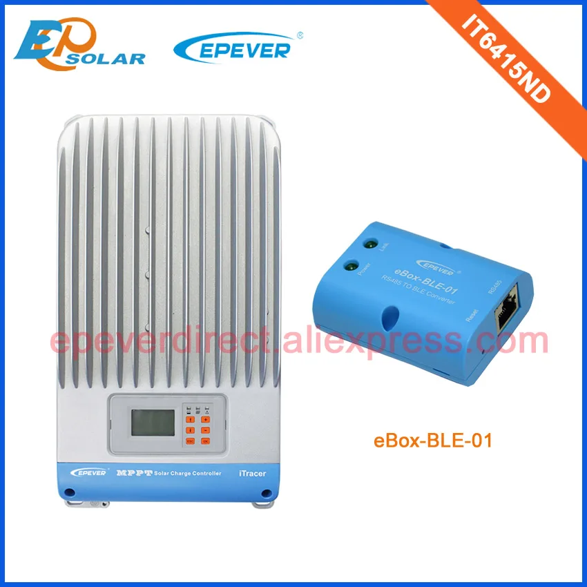

Regulator 48v 60A 60amp mppt solar charging EPEVER controller with bluetooth function for connecting APP EPsolar IT6415ND