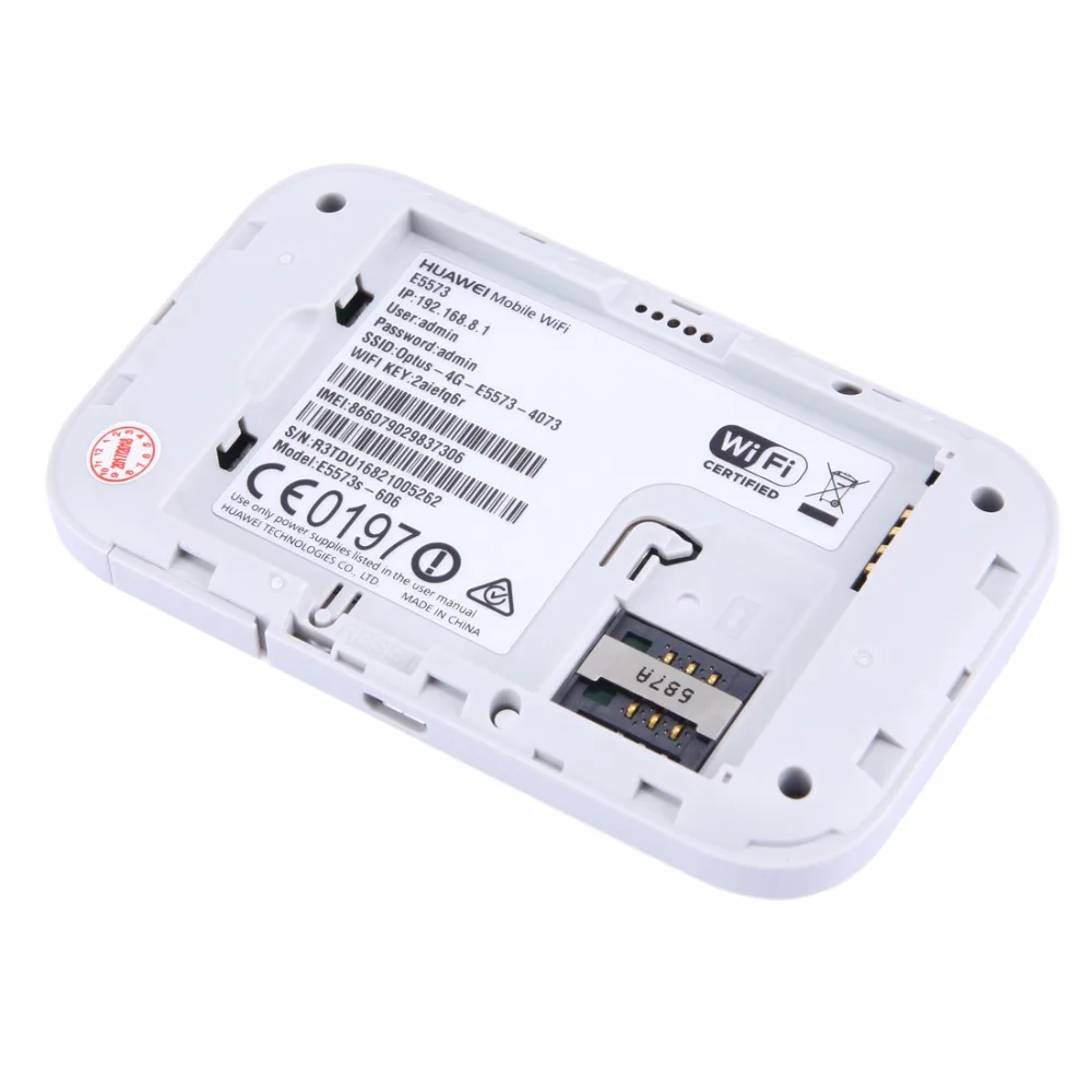 Оригинальный Huawei E5573s 606 150 Мбит/с беспроводной мобильный Hotspot 4G двойной WiFi роутер