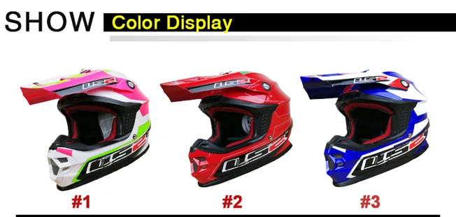 LS2 MX456 Мото Кросс шлем 8 флаг страны стиль atv dirtbike Мото Кросс шлемы с подушкой безопасности LS2 moto rcycle шлем