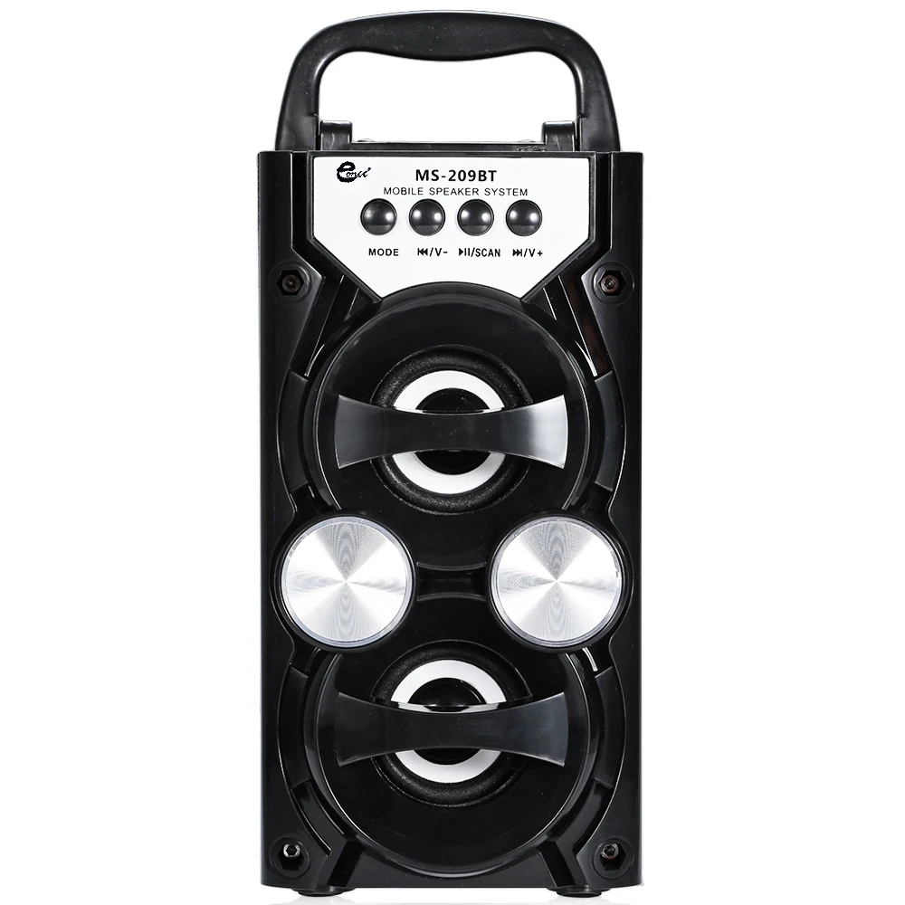 Беспроводной Bluetooth динамик Excelvan MS 209BT портативный с высокой выходной мощностью fm