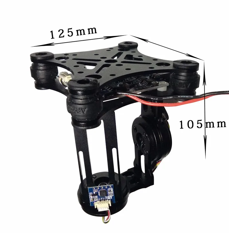 Специальная антенна FPV Gopro3 Dog 3 двухосевой бесщеточный карданный подвес PTZ Gopro 2