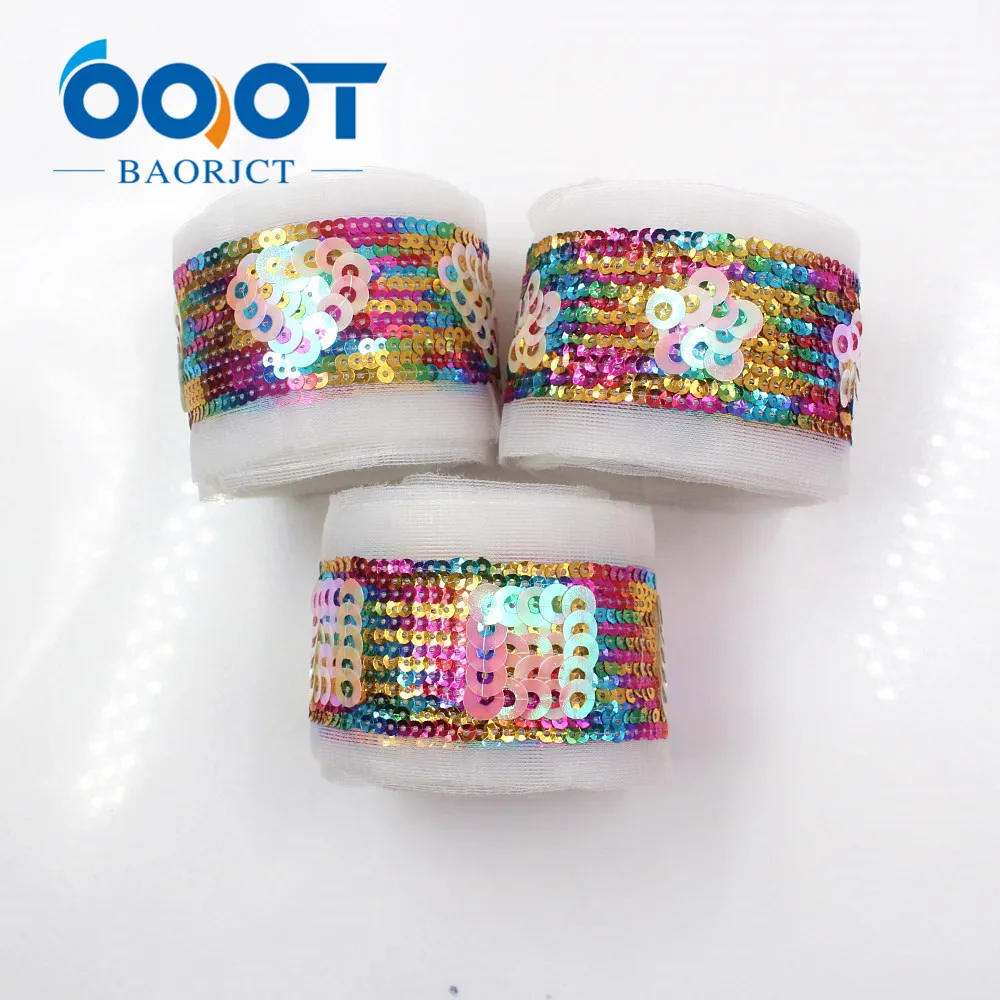 OOOT BAORJCT I 19503 1153 60 мм яркие блестящие ленты из пряжи с блестками аксессуары для