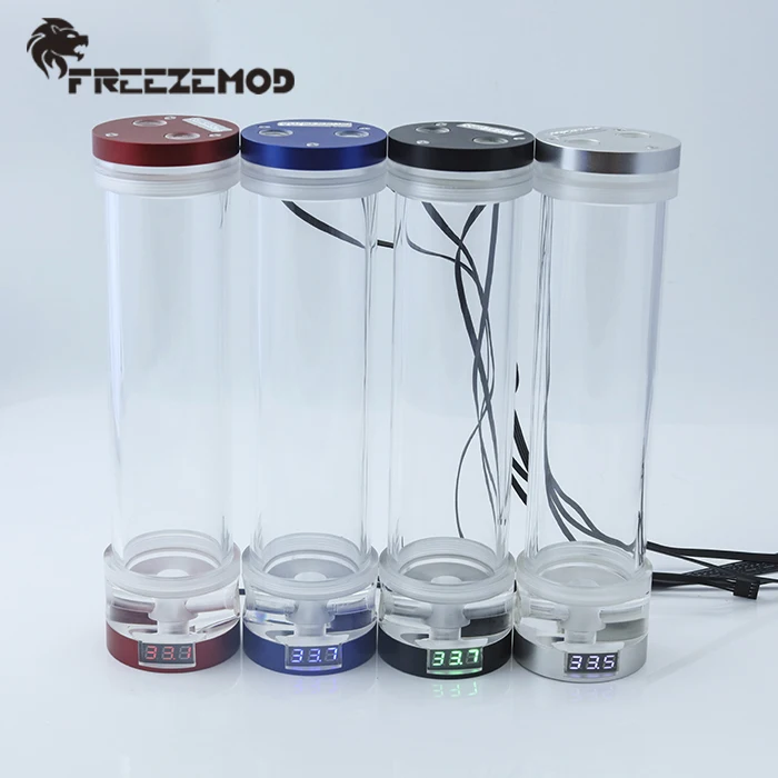 FREEZEMOD компьютерное водяное охлаждение цилиндр резервуар для воды od60мм с