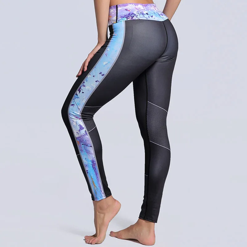 Плюс 3XL Pantalones Mujer женские модные крутые леггинсы с 3D принтом по щиколотку для фитнеса эластичные дышащие узкие спортивные Леггинсы