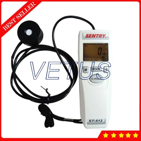 Портативный УФ измеритель люкс метр ST 512 излучение с 4 цифрами двойной дисплей