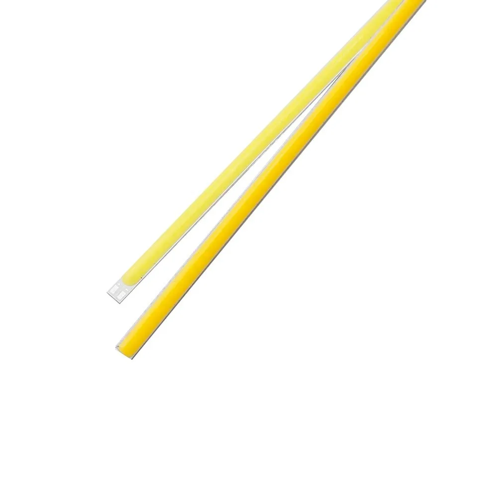 DC12V 10 Вт супер тонкий флип cob светодиодные полосы трубки L400xW6mm жесткий бар светильник источник для DIY светильник ing проект 830ma 5 шт