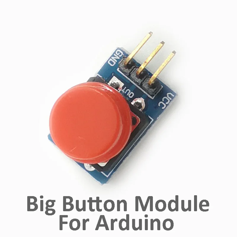 1 шт. модуль с красной кнопкой для электронных блоков Arduino|Интегральные схемы| |