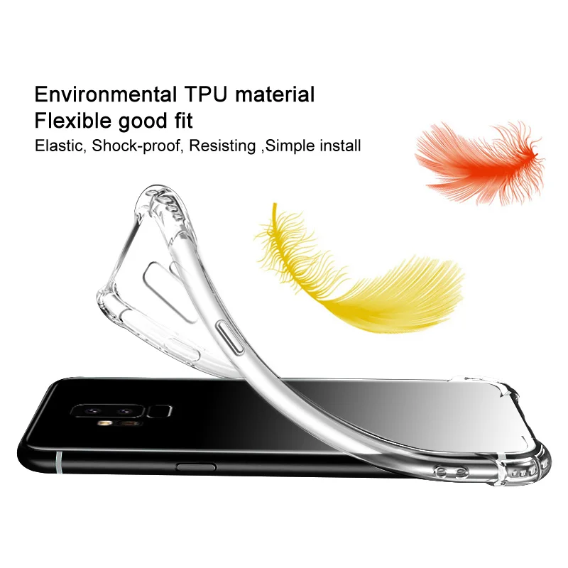 IMAK Clear Transparent TPU Case For Xiaomi Black Shark Soft Silicone Cover BlackShark |