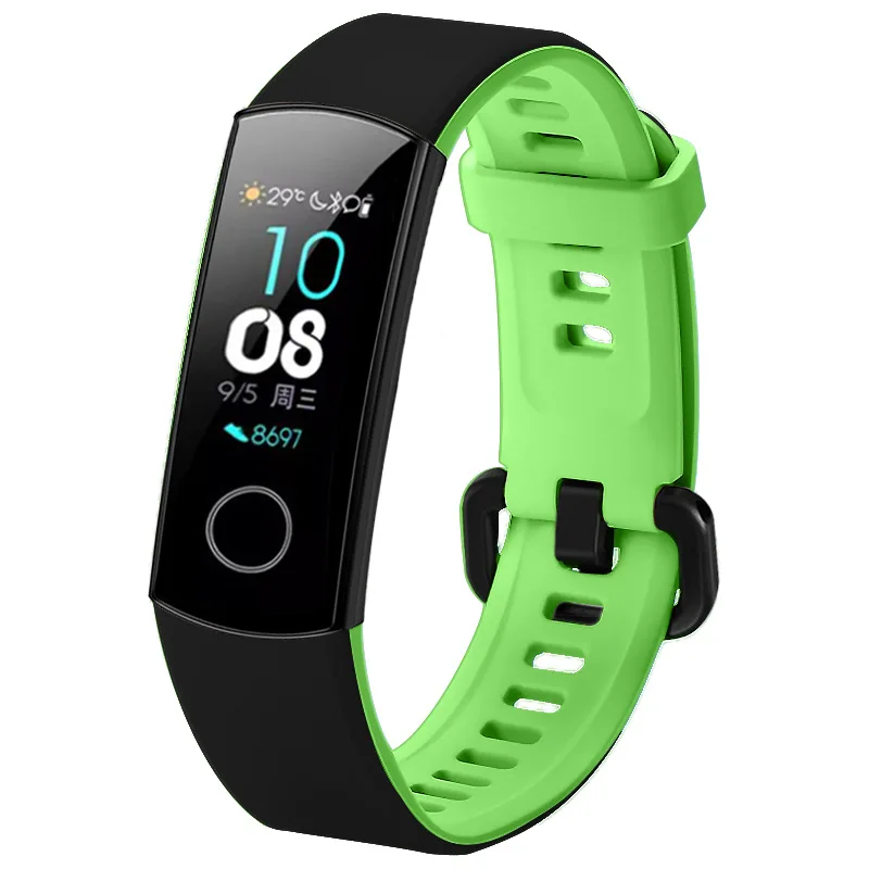 Фитнес-браслет Honor Band 5, смарт-браслет Amoled, сенсорный экран, фитнес-трекер, для плавания, для обнаружения положения, пульса, сна, оснастки