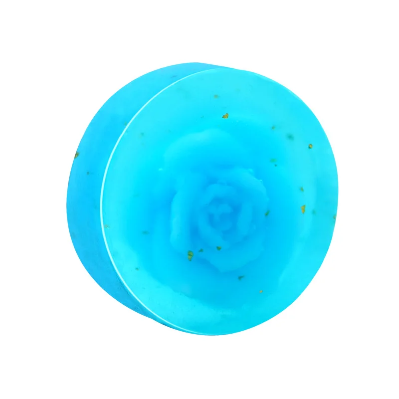 Натуральное мыло ручной работы растительное розовое эфирное масло отбеливающая